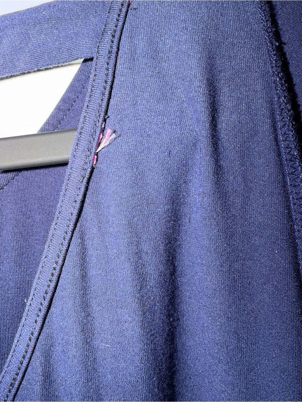 Lilly Pulitzer Navy Ruffle-Sleeve Midi Dress - Picture 4 of 4